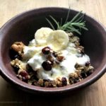 Easy Homemade Yogurt! Making It Perfect Every Time bowl of yogurt and granola in bowl