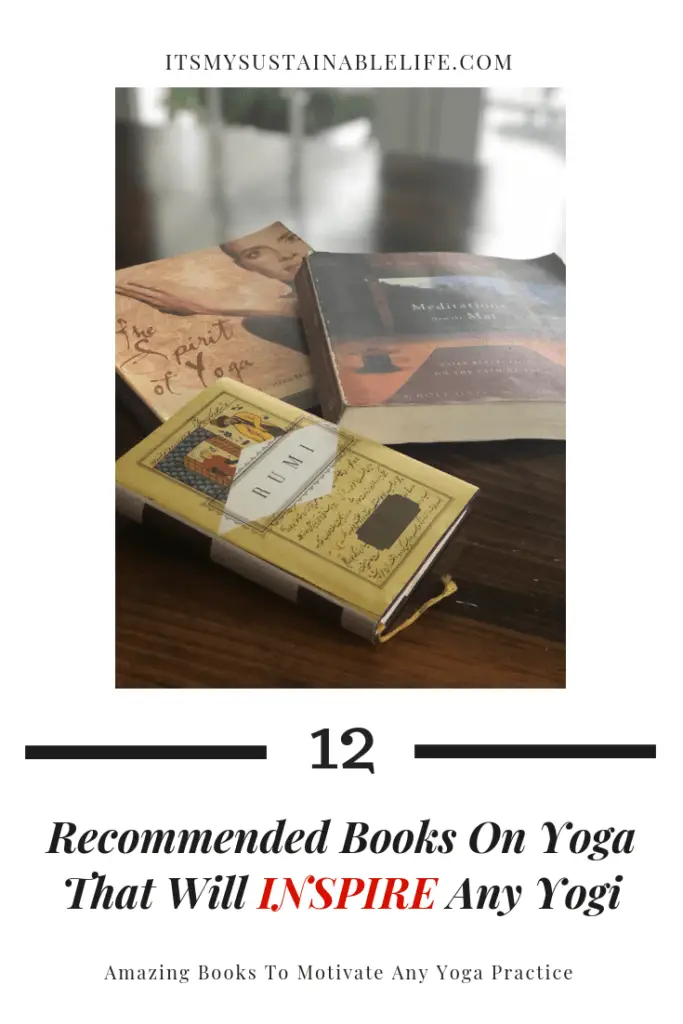12 Recommended Books On Yoga That Will Inspire Any Yogi pin for Pinterest