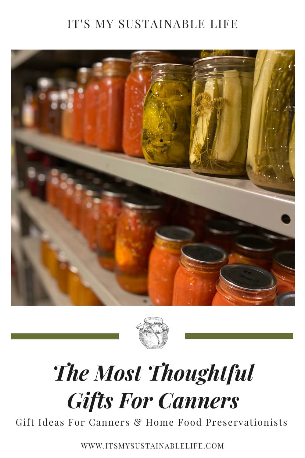 Gifts For The Home Canner It's My Sustainable Life