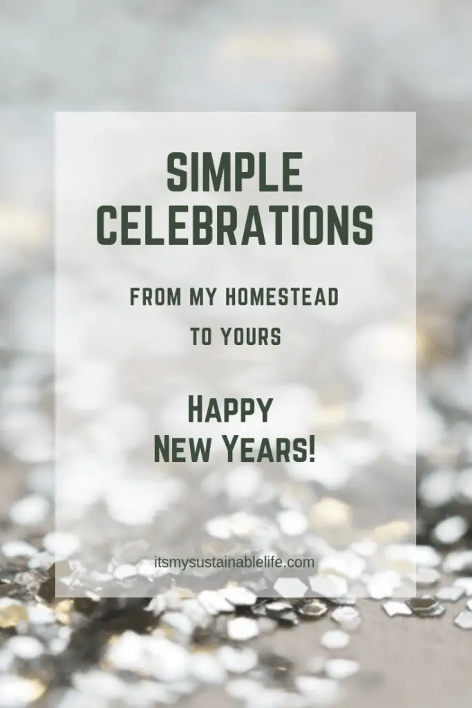 Simple Celebrations To Ring In The New Year pin for Pinterest