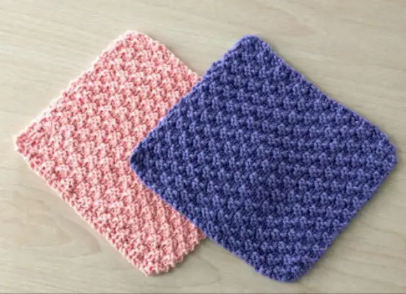 Knit and Purl dishcloths