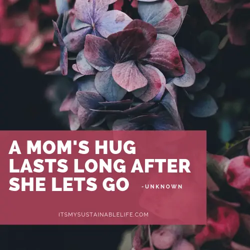21 Unforgettable Quotes For Mothers sentimental hug quote
