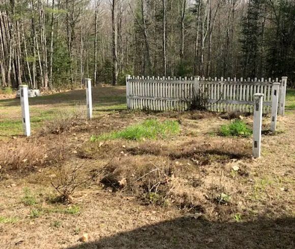 Herb Bed! Recreating A Loved Space the beginning in disarray