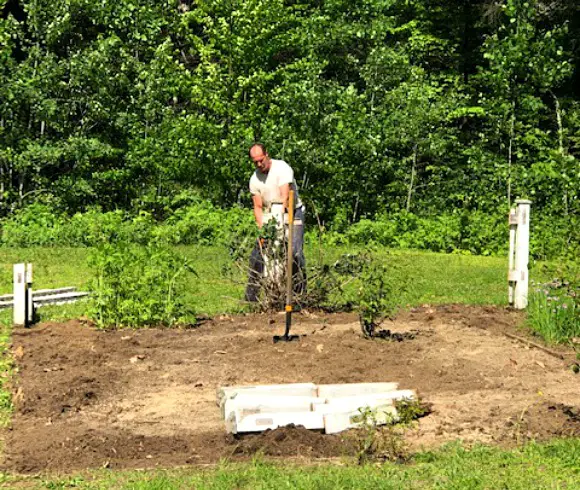 Herb Bed! Recreating A Loved Space tearing down the fencing