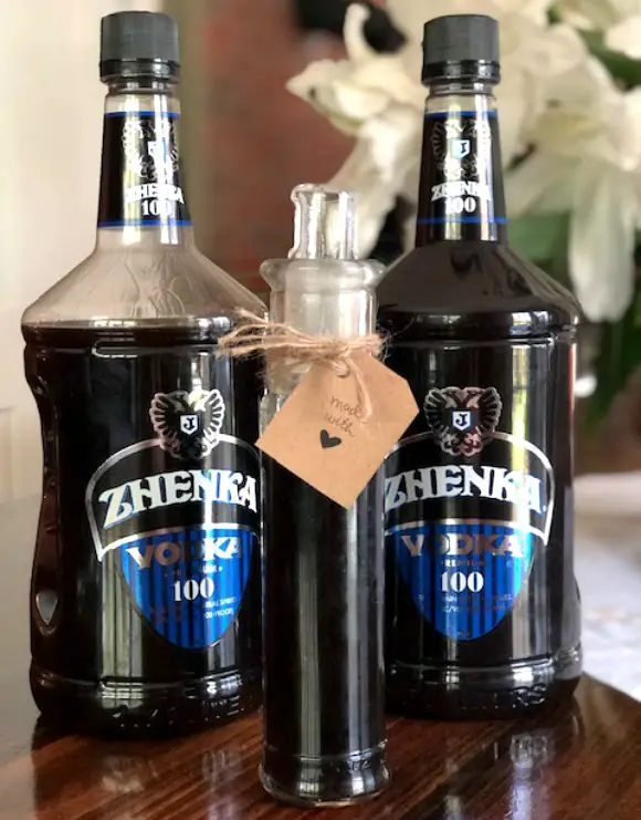 Kahlua - A Simple Homemade Recipe bottling end product