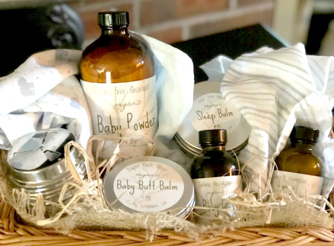 Balms, Salves, & Butters - What's The Difference example of basket full of products including balms