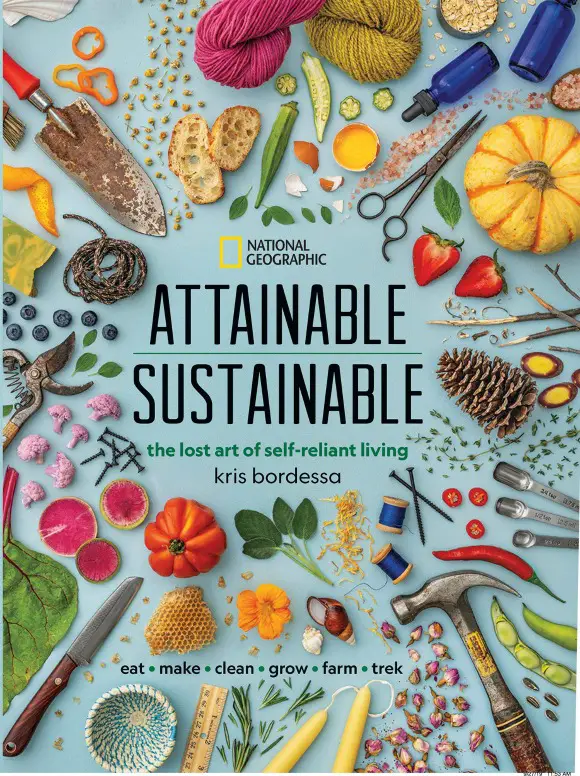 Book Review: Attainable Sustainable The Lost Art Of Self-Reliant Living cover of actual book