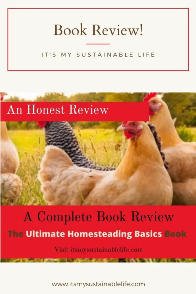The Ultimate Homesteading Basics Book Review pin for Pinterest