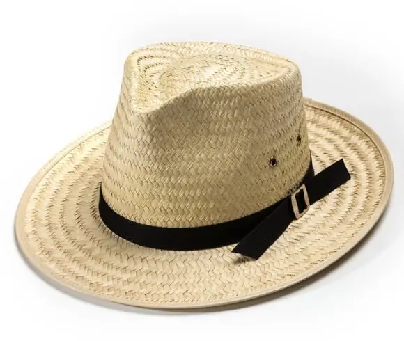 Gifts For Homesteaders image of straw hat with black band